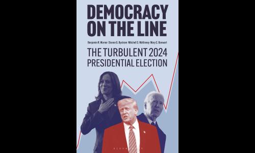 An image of the cover to the book: Democracy on the Line